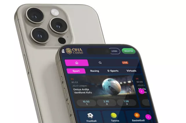 Oha Casino App-Screenshot